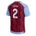 Aston Villa Matty Cash #2 Hjemmedrakt 2023-24 Korte ermer